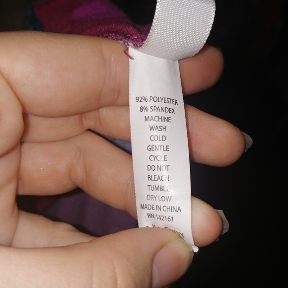 LUALROE | TC Rosa/burgundy SOFT leggings - Picture 5 of 5